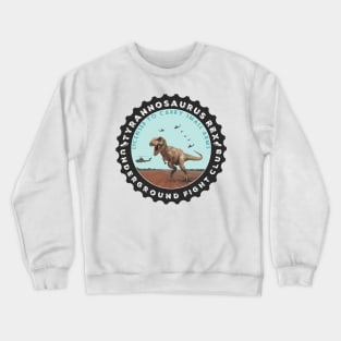 T Rex Fight Club Crewneck Sweatshirt